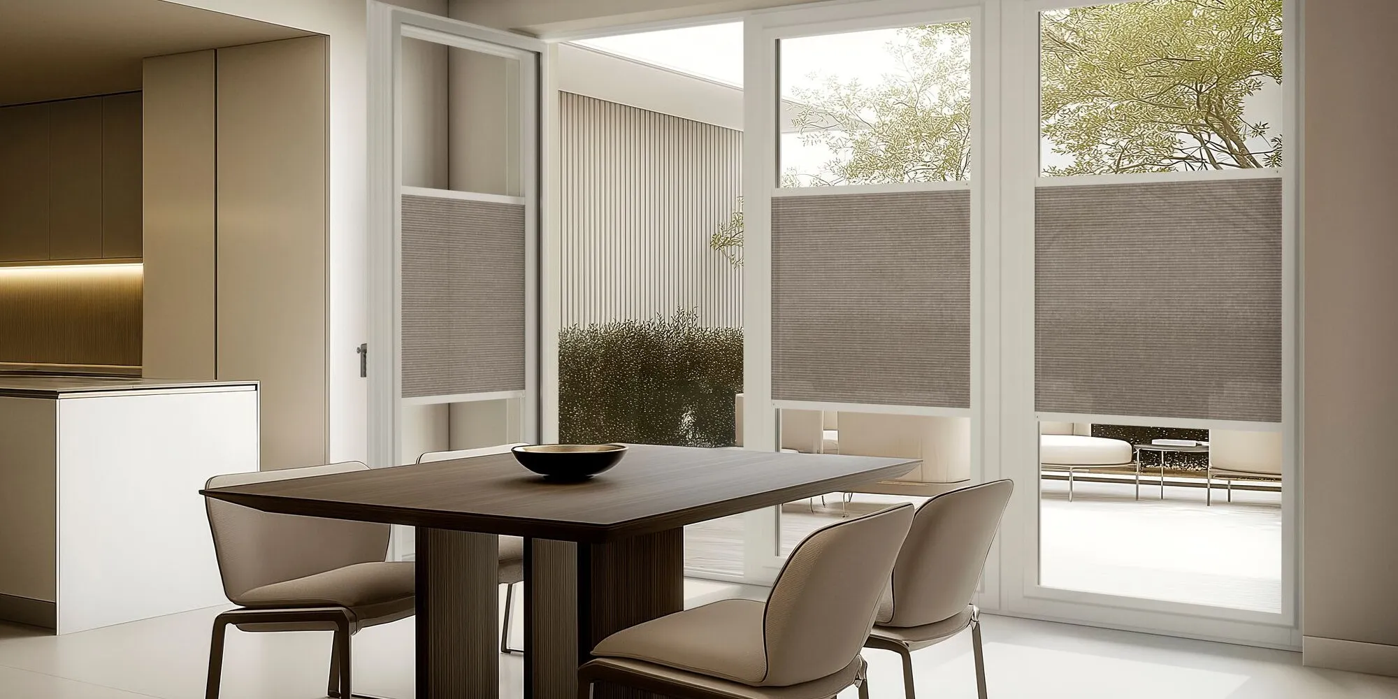 Large web SMF B20 SmartFrame White DiningTable DoorOpen