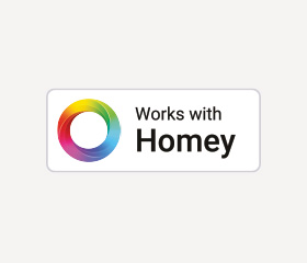 Works with badge Small Homey