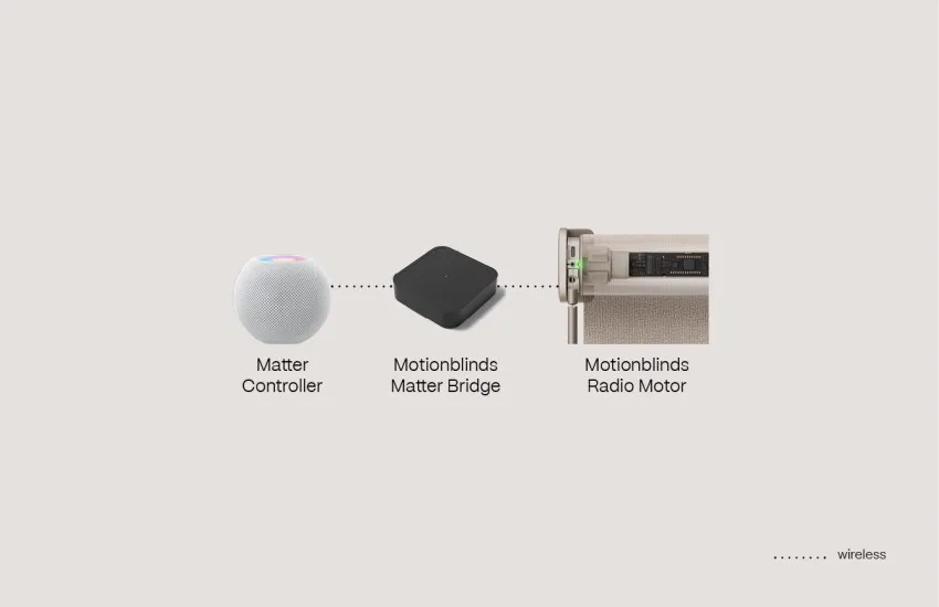 Apple Matter Bridge Radio motor