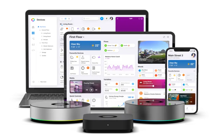Homey Bridge & Homey Pro & Homey Pro mini & Mobile App & Web App